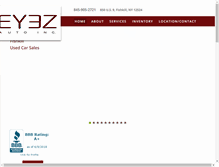 Tablet Screenshot of eyezauto.com